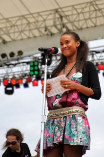 Joy Bryant // Earth Day on the National Mall