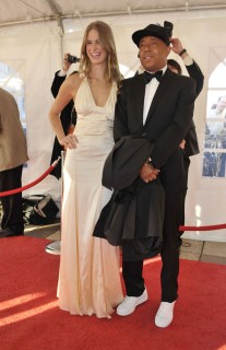 Julie Henderson & Russell Simmons // 2009 Rock and Roll Hall of Fame Induction ceremony