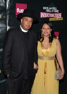 Justine Simmons & Rev. Run // 2009 Rock and Roll Hall of Fame Induction ceremony