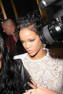 Rihanna partying in LA (Mar. 24th 2009)