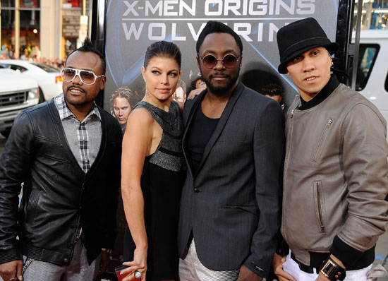 Black Eyed Peas // X-Men Origins: Wolverine Hollywood movie premiere