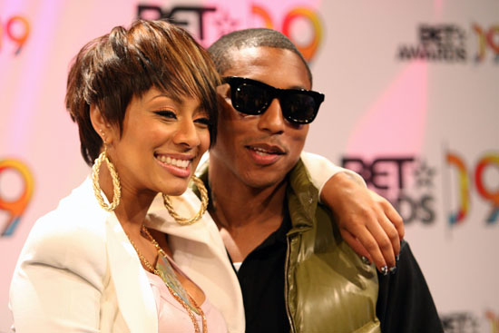 Keri Hilson & Pharrell Williams // BET Awards '09 Nominee Announcements