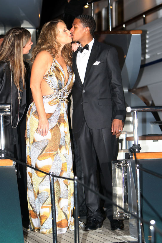 Mariah Carey & Nick Cannon // Roberto Cavalli Dinner in Cannes