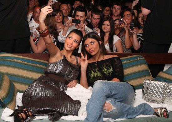 Kim Kardashian & Brittny Gastineau // Dash Miami Store Opening Afterparty at Clevelander Hotel