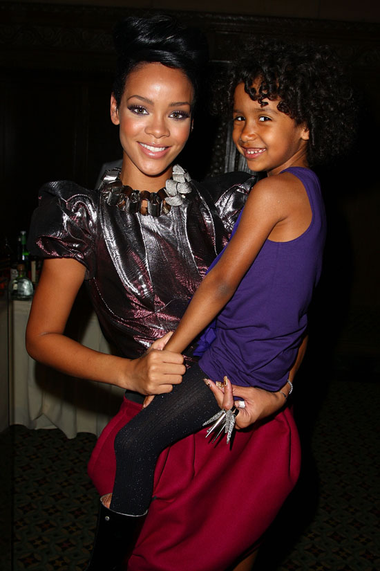 Rihanna and honoree Isabelle Huurman // DKMS 3rd Annual Star-Studded Gala