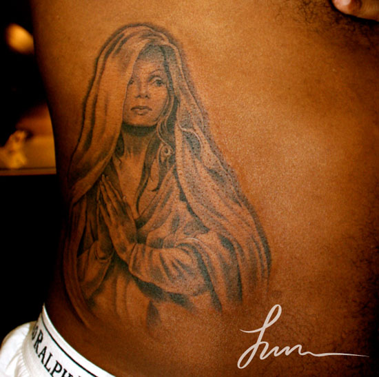 Jermaine Gets New Jackson Tattoo