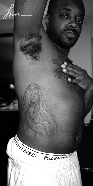 Jermaine Dupri\'s new Janet Jackson tattoo