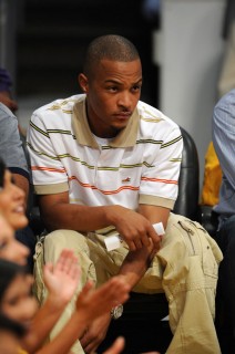 T.I. at the Lakers/Nuggets NBA Playoff Game (May 19th 2009)