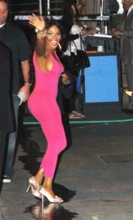 Lil Kim leaving "Jimmy Kimmel Live!" taping in LA (May 5th 2009)