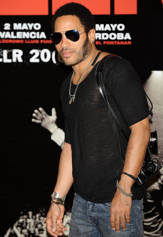 Lenny Kravitz // Press & Media Conference for Europen Tour