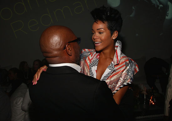 Rihanna & L.A. Reid // Def Jam 2009 Spring Collection Party