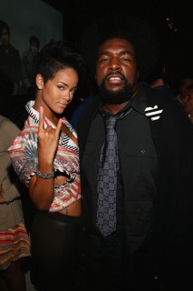 Rihanna & Questlove // Def Jam 2009 Spring Collection Party