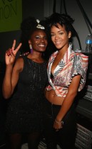 Def Jam new artist Shangai & Rihanna // Def Jam 2009 Spring Collection Party