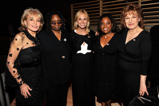 The Ladies of \"The View\" - Barbara Walters, Whoopi Goldberg, Elisabeth Hasselbeck & Sherri Shepherd // 2009 Time 100 Most Influential People in the World Gala