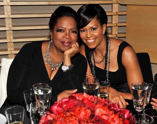 Oprah Winfrey & First Lady Michelle Obama // 2009 Time 100 Most Influential People in the World Gala