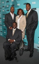 Carl Weathers, CCH Pounder, Daryl Mitchell & Michael Strahan // Fox\'s 2009 UpFront Presentation