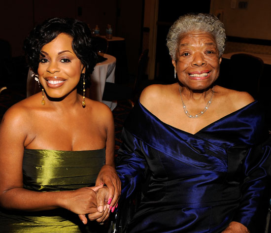 Niecy Nash & Maya Angelou // 2009 AWRT Gracie Awards