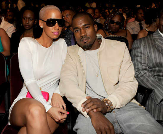 Kanye West & Amber Rose // 2009 BET Awards (Audience)