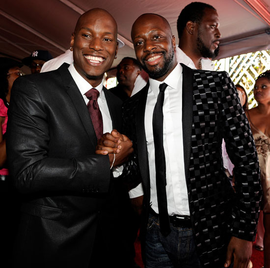 Tyrese & Wyclef Jean // 2009 BET Awards (Audience)