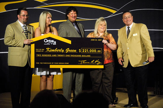Century 21 Reps // Century 21\'s Presentation of Grand Prize for Path to Your Dreams Sweepsakes