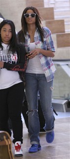 Ciara leaving LAX Airport (June 22nd 2009)