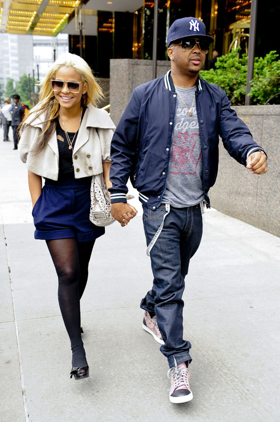 The Dream & Christina Milian leaving their hotel in New York City (May 28th 2009)