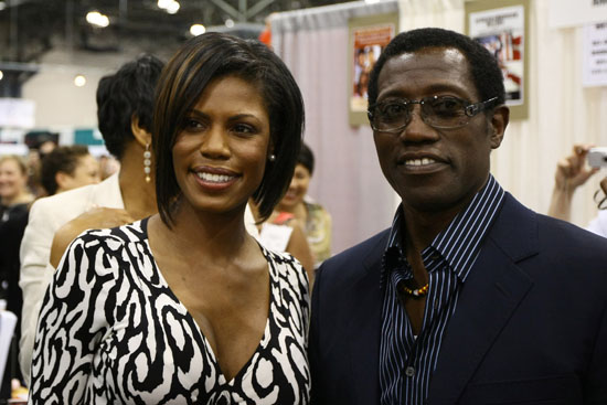 Omarosa Manigault-Stallworth & Wesley Snipes // Book Presentation of African Legends Past and Future
