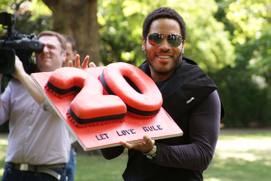 Lenny Kravitz // Photocall annoucning upcoming "Let Love Rule 2009 UK Tour"