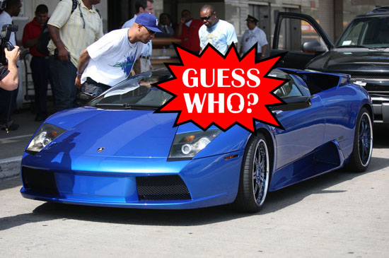 Guess Who?!: Cruising the Streets of Los Angeles in a Blue Lambo