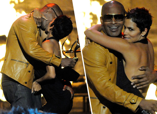 Jamie Foxx & Halle Berry at Spike TV's 2nd Annual Guy's Choice Awards