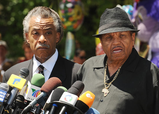 Joe Jackson's Press Conference in Encino