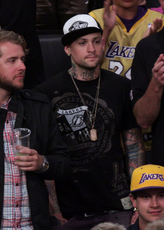 Benji Madden // Laker vs. Magic Game (NBA Finals Game One) in Los Angeles - June 4th 2009