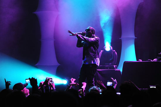 Kanye West // Los Angeles Lakers Victory Party at Club Nokia