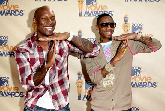 Tyrese & Soulja Boy // 2009 MTV Movie Awards
