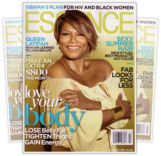 Queen Latifah // July 2009 Essence Magazine