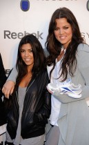 Kourtney & Khloe Kardashian // Reebok EasyTone Footwear Celebration