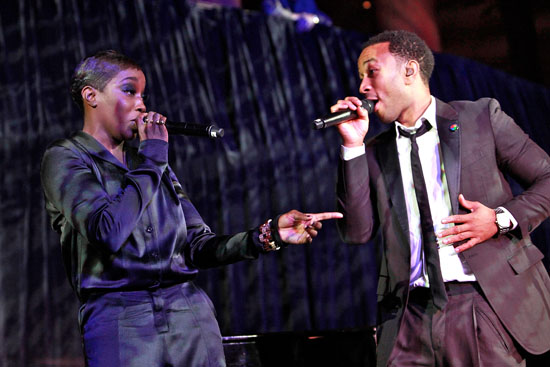 Kelis & John Legend performing // Samsung\'s 8th Annual Season of Hope Gala