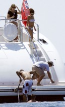 Eva Longoria & Tony Parker on Vacation in St. Tropez (June 2009)