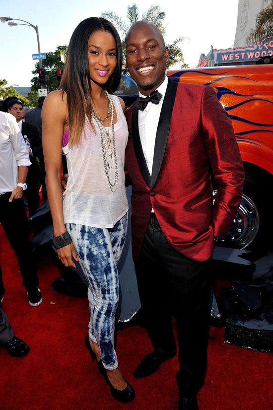 Ciara & Tyrese // Transformers 2: Revenge of the Fallen premiere in Hollywood