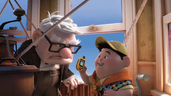 pixar up movie poster. Movie Review: Pixar#39;s “Up”