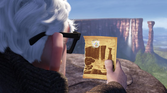 Pixar's "Up" screenshot