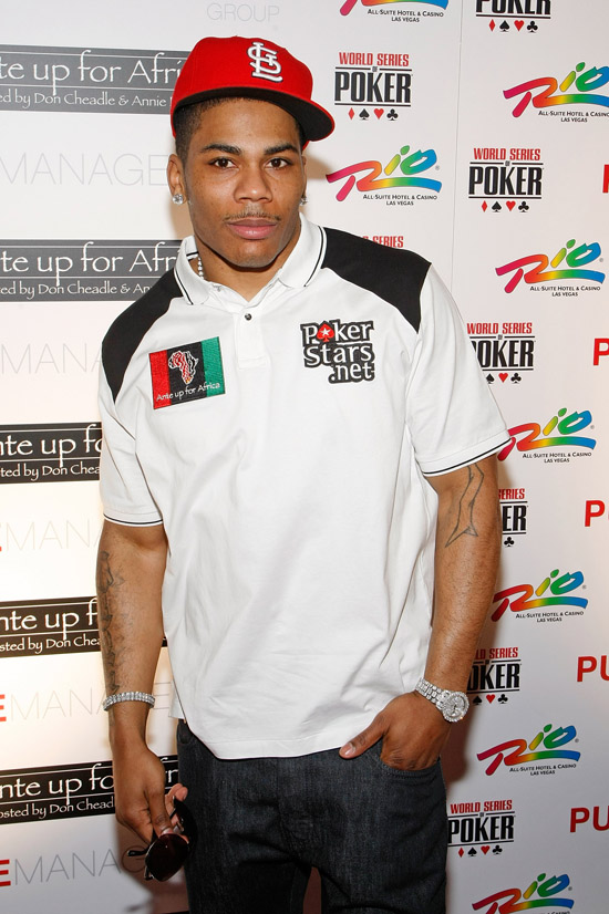 Nelly // Ante Up for Africa Celebrity Poker Tournament