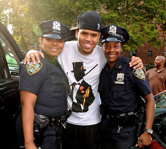 Chris Brown // Entertainer's Basketball Classic at Rucker's Park in Harlem, NYC