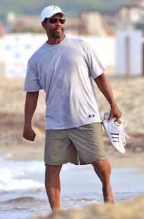 Denzel Washington at Nikki Beach in St. Tropez, France (July 4th 2009)