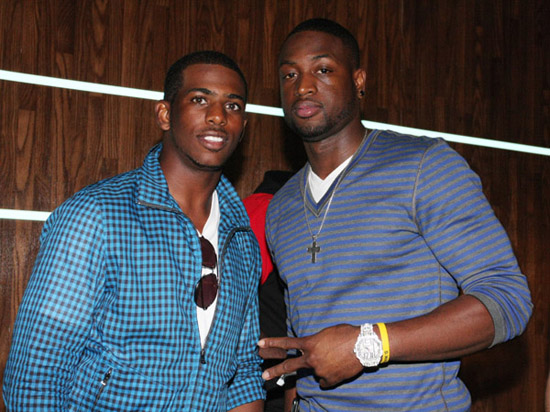 Chris Paul & Dwyane Wade // 2009 Essence Music Festival (Day 1)