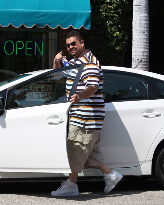 Heavy D out & about in Beverly Hills (July 28th 2009)