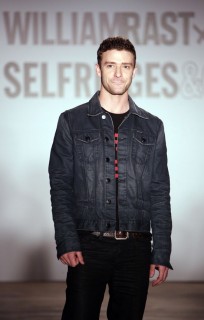 Justin Timberlake // William Rast New Denim Collection Launch at Selfridges