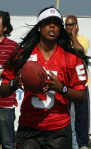 Kelly Rowland // Madden NFL '10 Pro-Am Celebrity Football Tournament