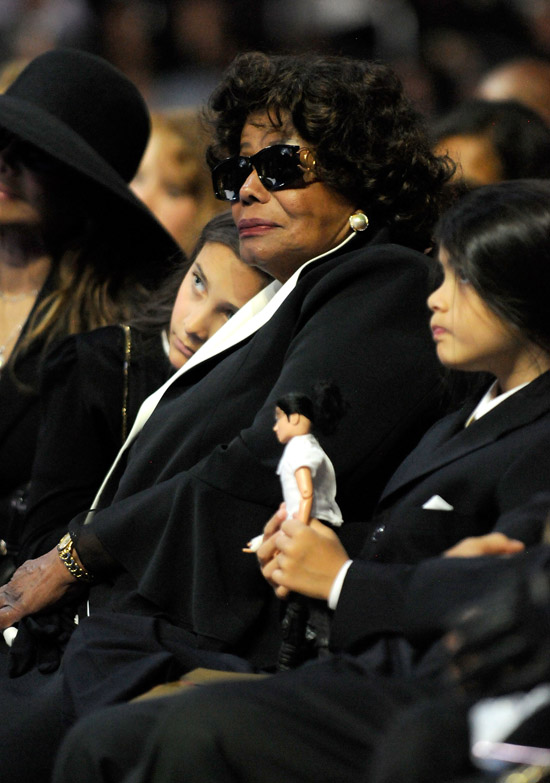 Katherine Jackson // Michael Jackson's Public Memorial