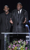 Kobe Bryant & Magic Johnson // Michael Jackson's Public Memorial at Los Angeles' Staples Center